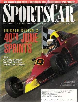 SPORTS CAR 1995 AUG - 40TH JUNE SPRINTS IN CHICAGO, TOM DALRYMPLE
